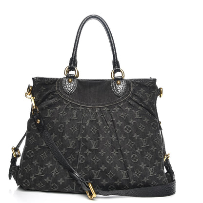 Louis Vuitton Denim Neo Cabby GM Black 1 of 8
