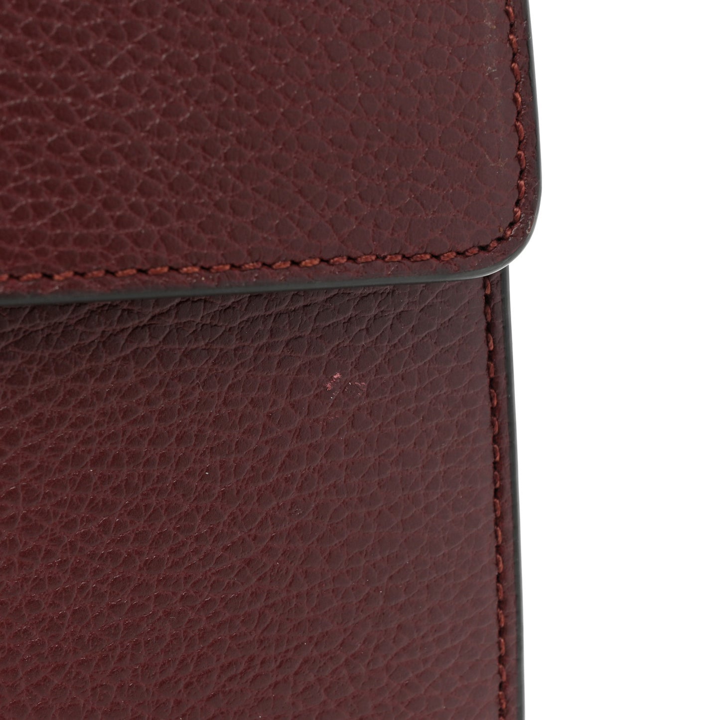 Dollar Calfskin Crystal Mini Dionysus Shoulder Bag Vintage Bordeaux