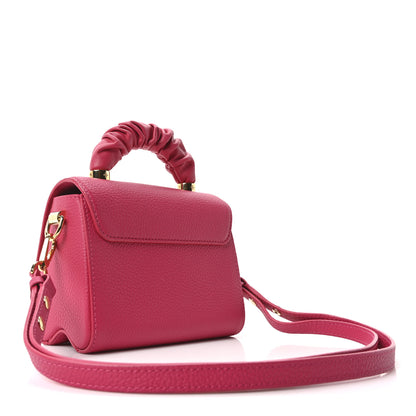 Louis Vuitton Taurillon Smooth Calfskin Scrunchie Twist One Handle PM Pondichery Pink 3 of 9