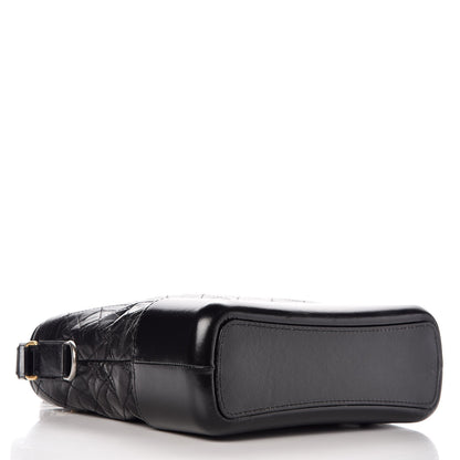 Chanel Aged Calfskin Quilted Medium Gabrielle Hobo Black 4 of 7