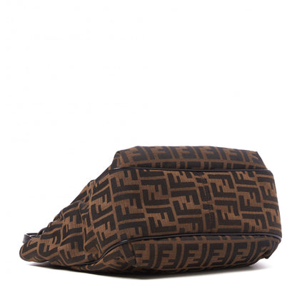 Fendi Zucca Small Chef Shopping Tote Tobacco Moro 3 of 7