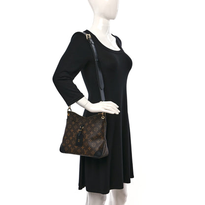 Louis Vuitton Monogram Odeon PM Black 2 of 8