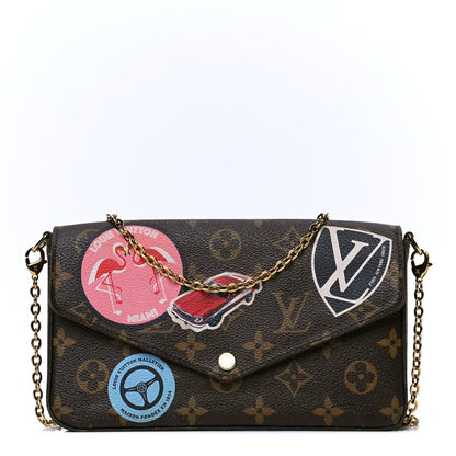 Louis Vuitton Monogram World Tour Pochette Felicie 1 of 4