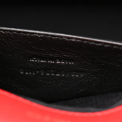 Saint Laurent Grain De Poudre Textured Mixed Matelasse Triquilt Medium Monogram Satchel New Red 7 of 11