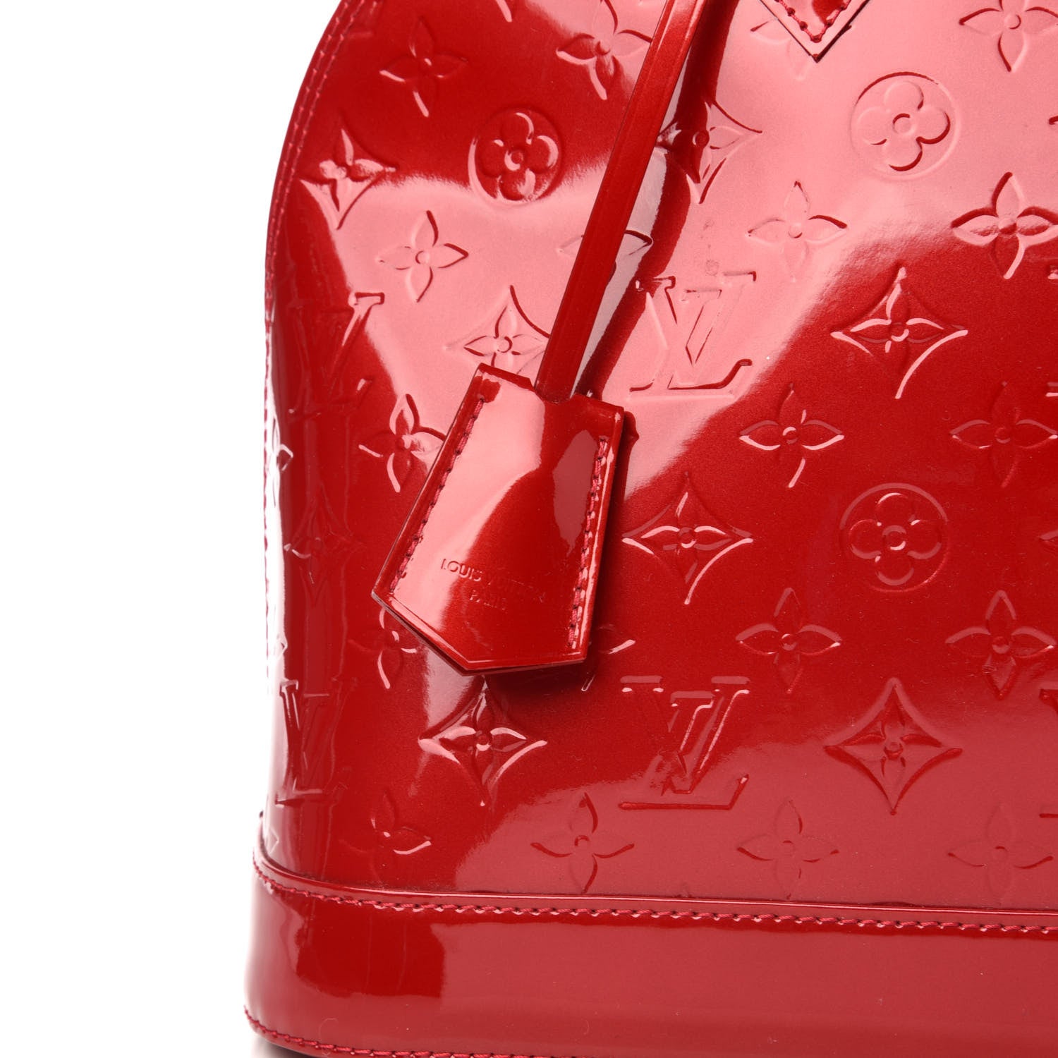 Louis Vuitton Vernis Alma GM Pomme D'Amour 10 of 10