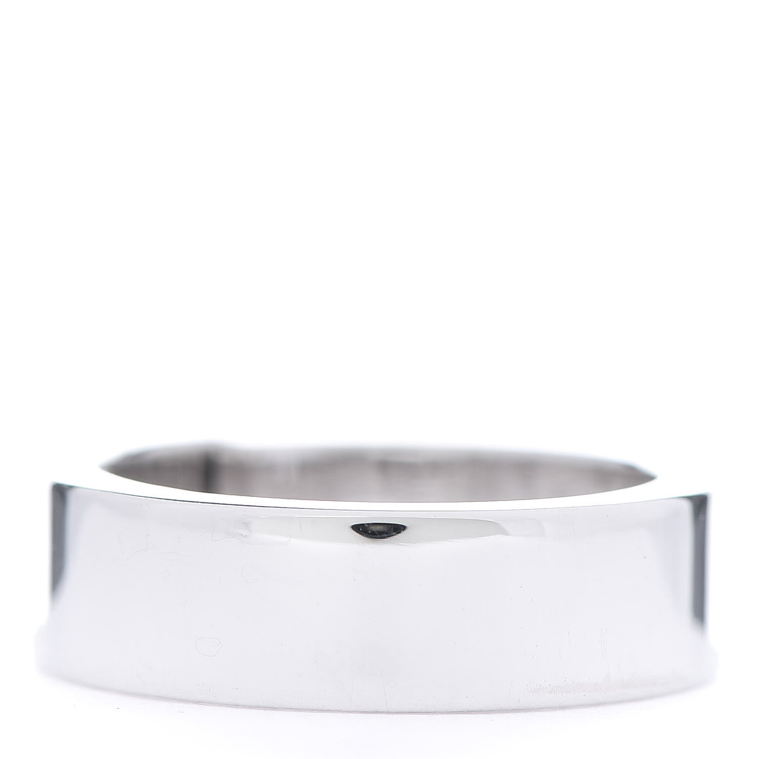 Cartier 18K White Gold Diamond Anniversary Band Ring 49 4.75 3 of 6