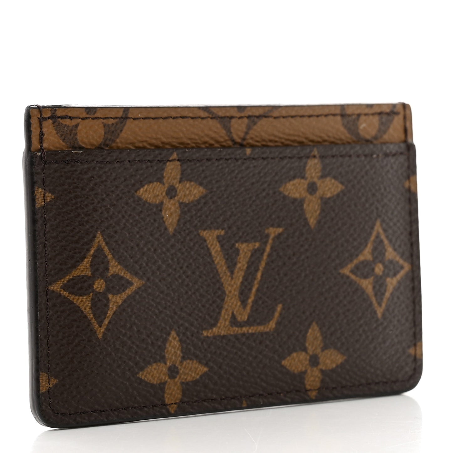 Reverse Monogram Card Holder