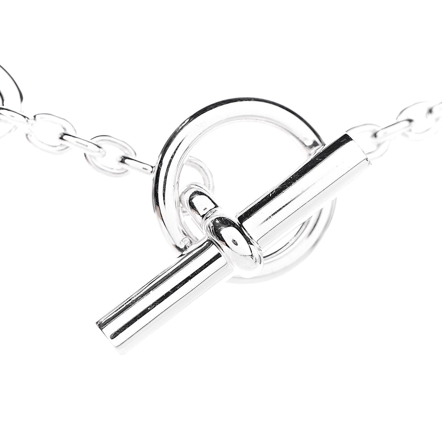 Hermes Sterling Silver Farandole Necklace 120 5 of 6