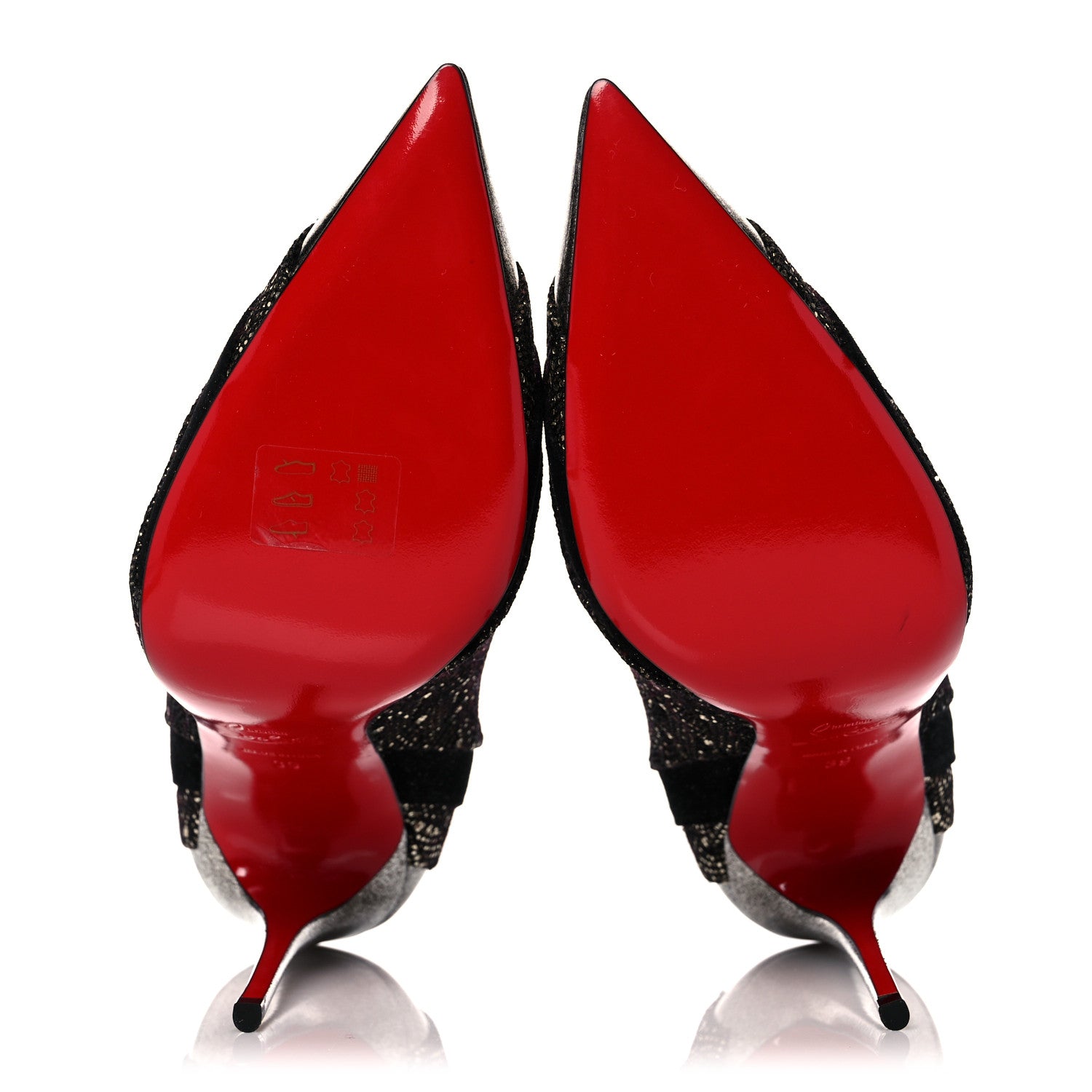 Christian Louboutin Glitter Palace SP Oxyde Eklectica 120 Pumps 39 Multi 5 of 9