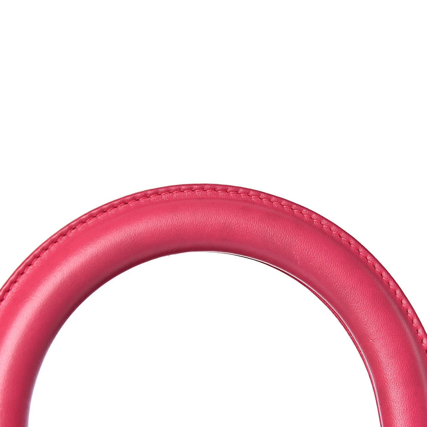 Lambskin Cannage Medium Lady Dior Pink