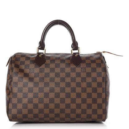 Louis Vuitton Damier Ebene Speedy 30 1 of 11