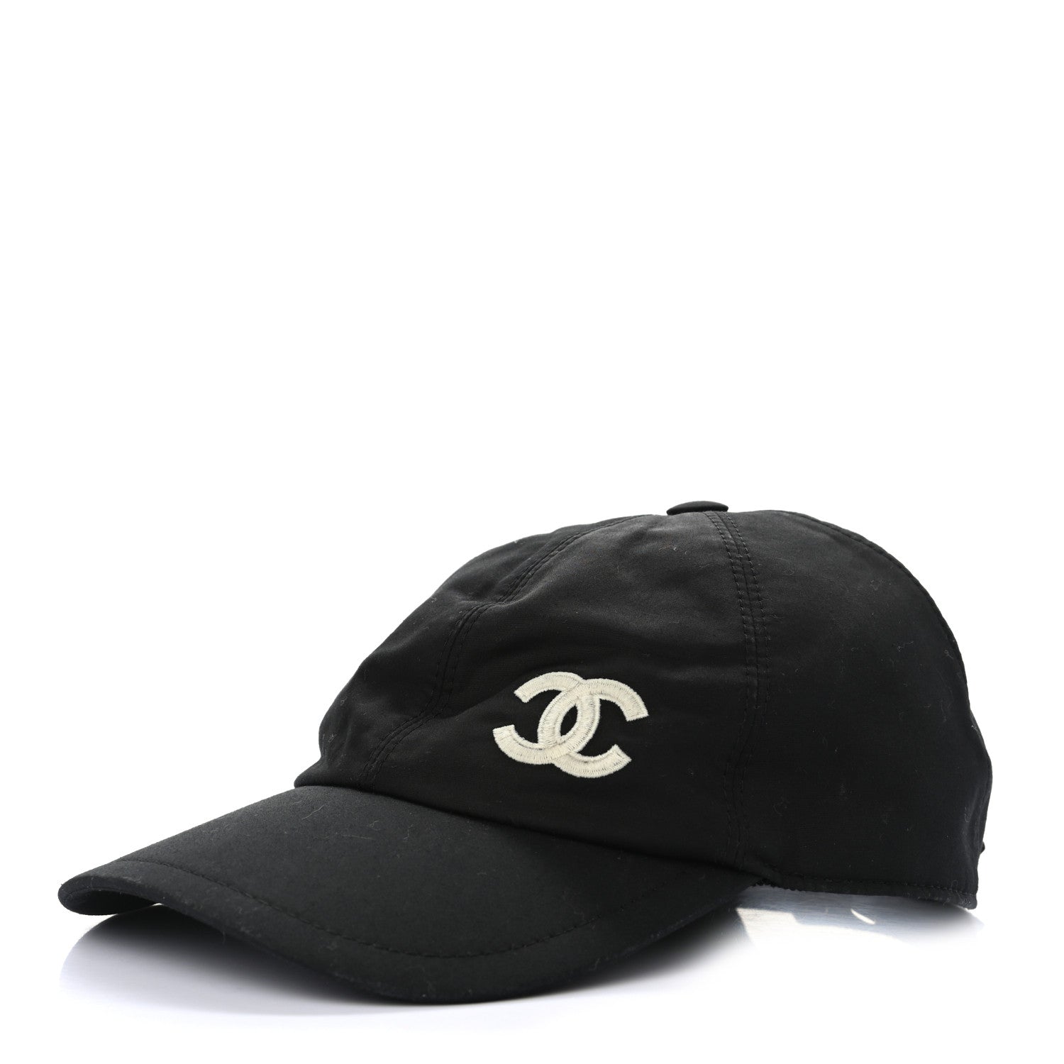 Chanel Cotton CC Cap Hat Black 1 of 8