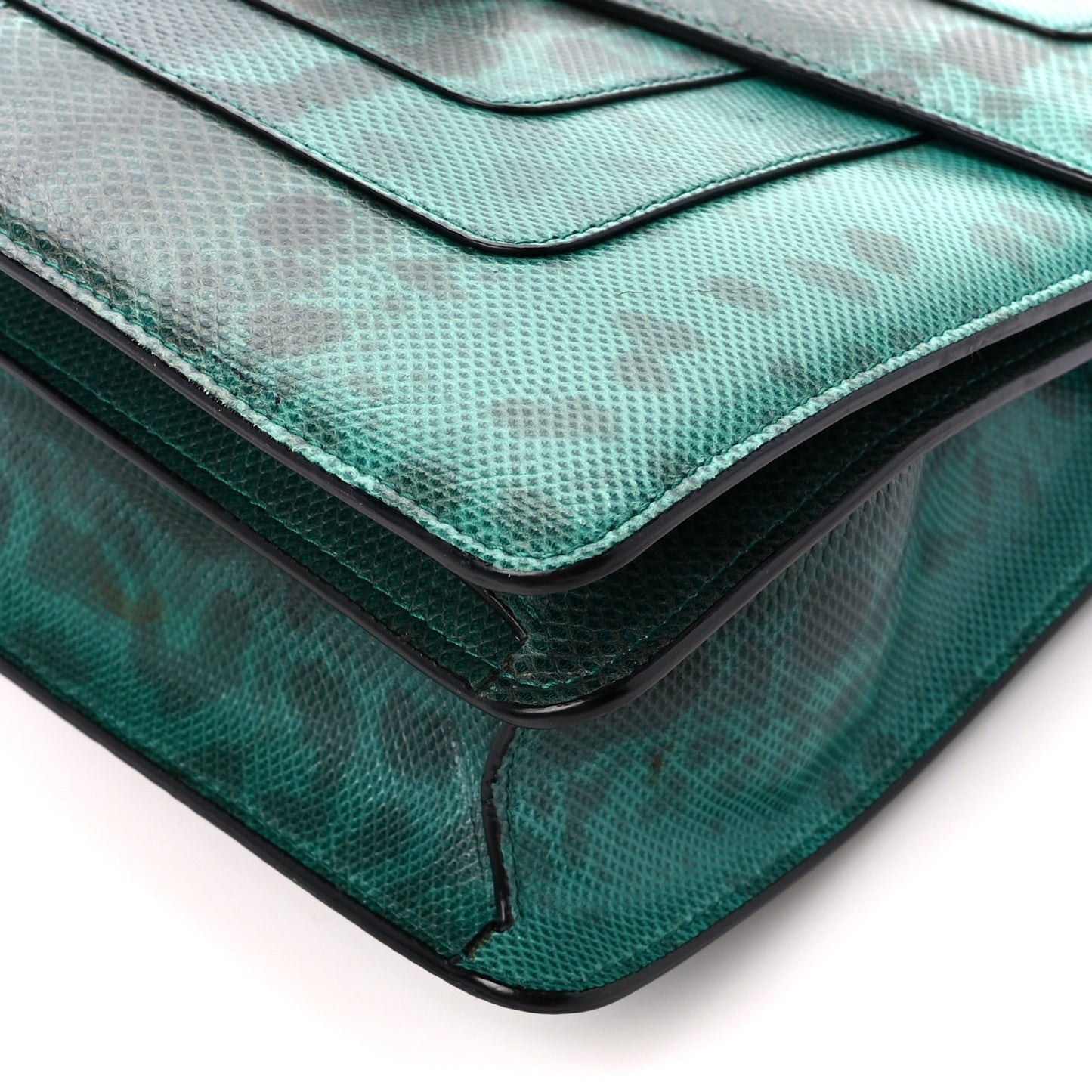 Karung Serpenti Forever Crossbody Green