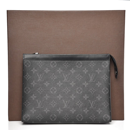 Louis Vuitton Monogram Eclipse Pochette Voyage MM 9 of 9