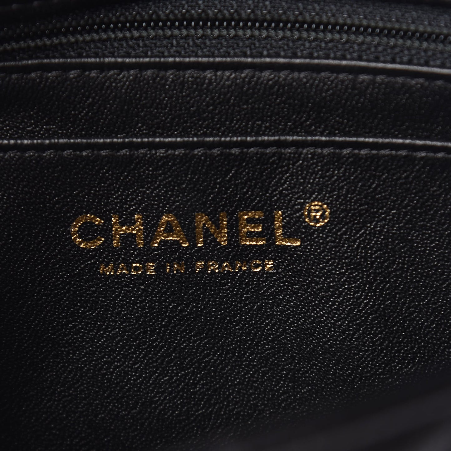 Lambskin Quilted Mini Rectangular Flap Black