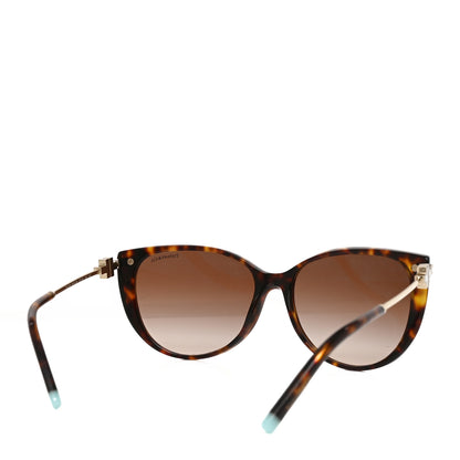 Tiffany Acetate Metal Mother of Pearl T Wire Sunglasses TF4178 Havana Brown 4 of 7