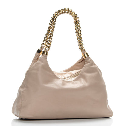 Chanel Calfskin Rodeo Drive Hobo Beige 3 of 14