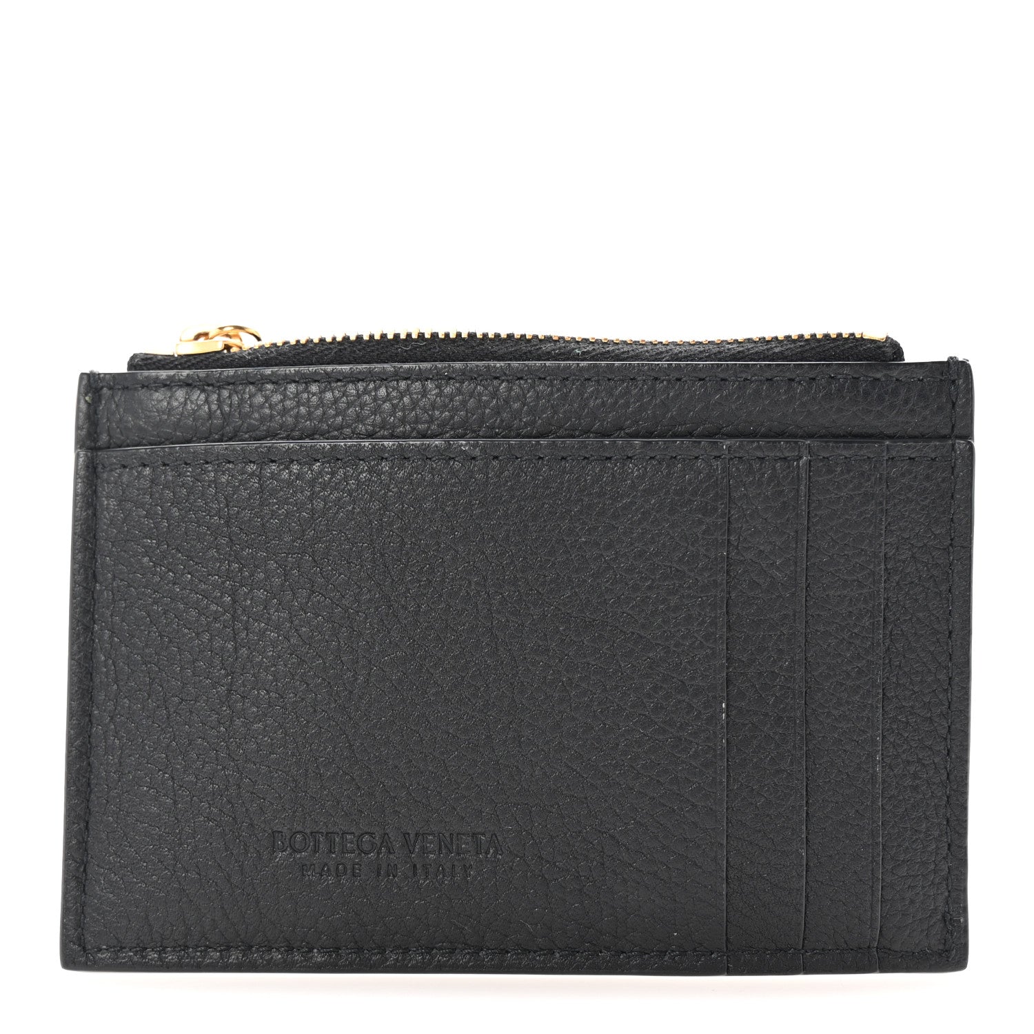 Bottega Veneta Nappa Maxi Intrecciato Zip Wallet Black 7 of 7