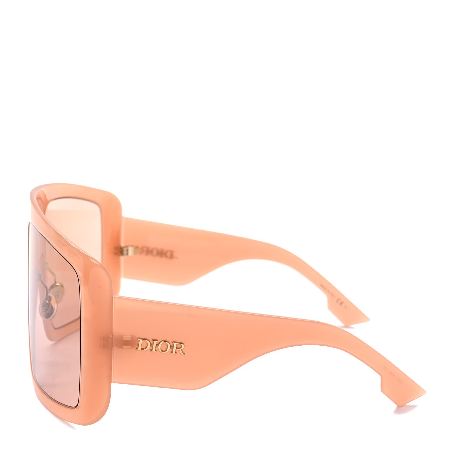 Christian Dior Acetate DiorSo Light 1 Shield Sunglasses Pink 3 of 8