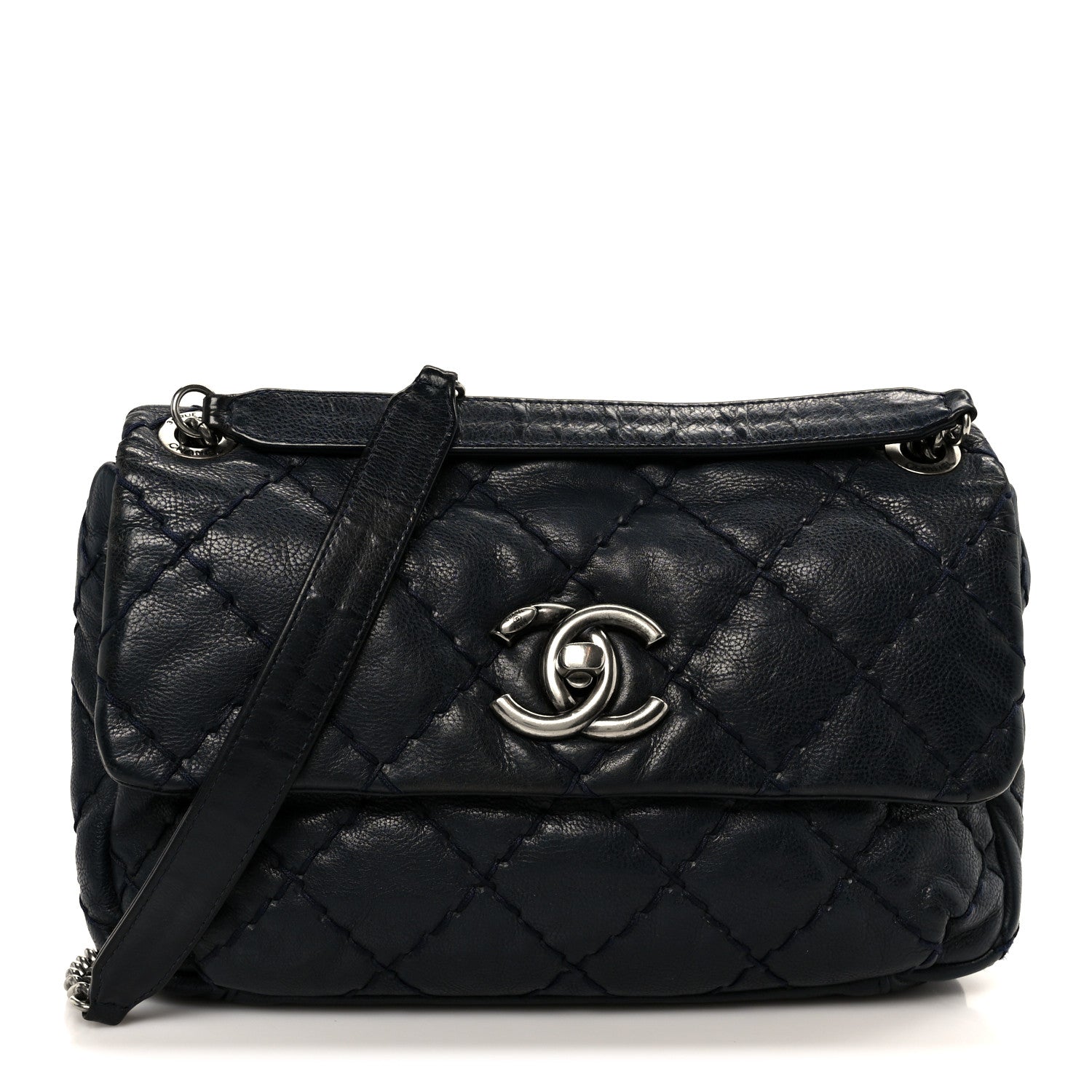 Chanel Calfskin Medium Love Me Tender Flap Black 1 of 11