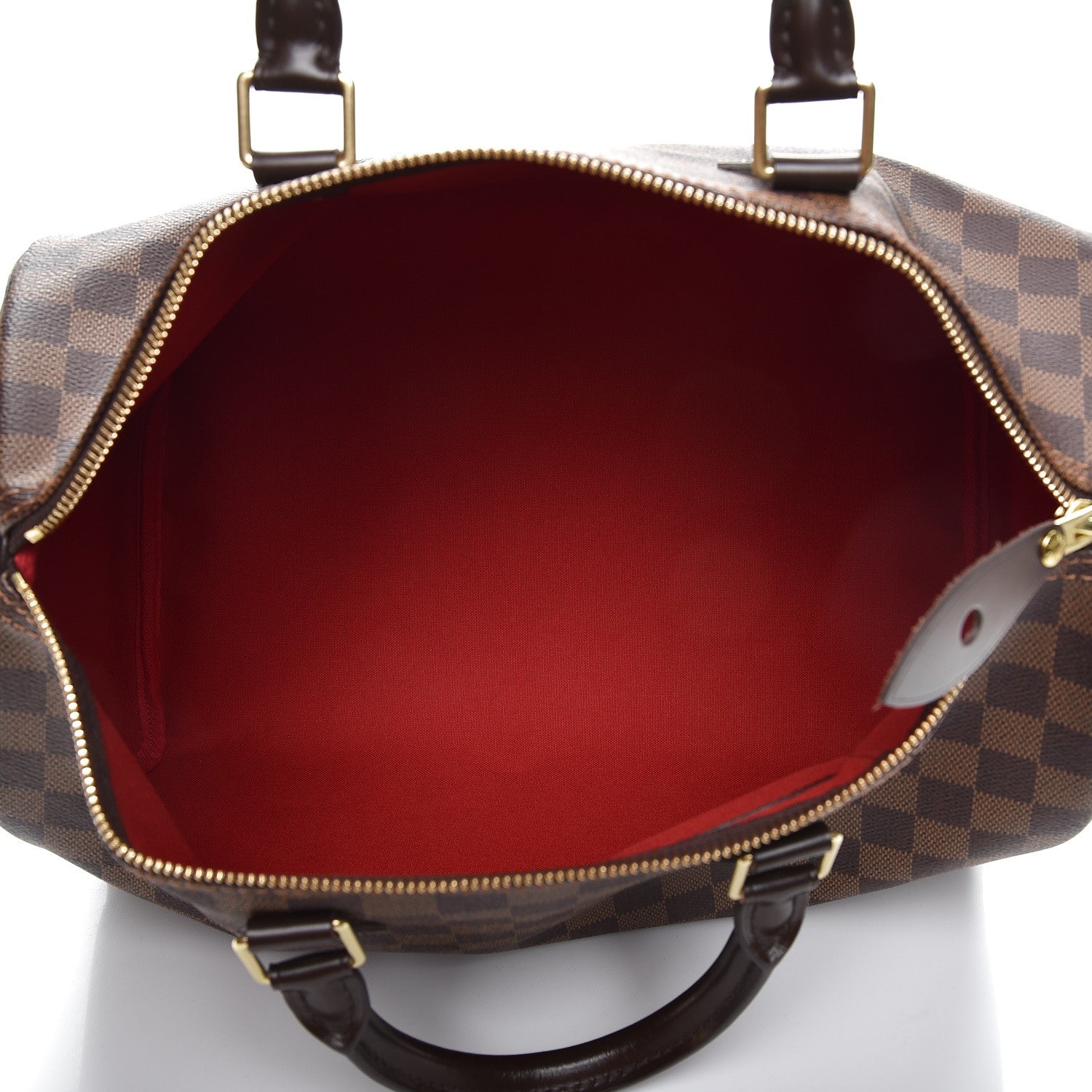 Louis Vuitton Damier Ebene Speedy 35 5 of 9
