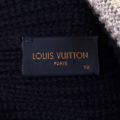 Louis Vuitton Wool Beanie Hat Navy 3 of 3