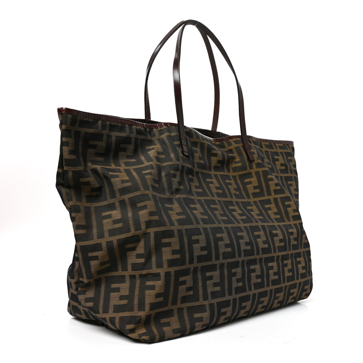 Fendi Zucca Tote Tobacco Moro 4 of 10