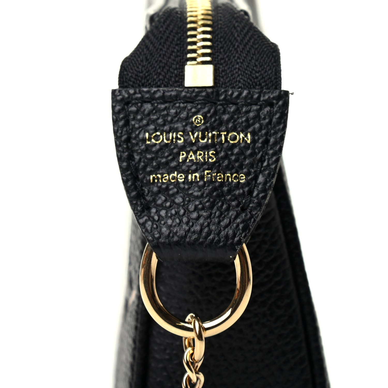 Louis Vuitton Empreinte Monogram Giant Mini Pochette Accessories Black 6 of 7