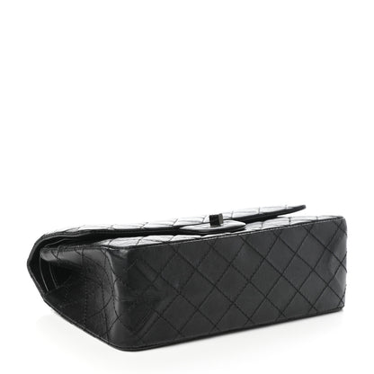 Chanel Aged Calfskin Quilted 2.55 Reissue 225 Flap So Black 4 of 10