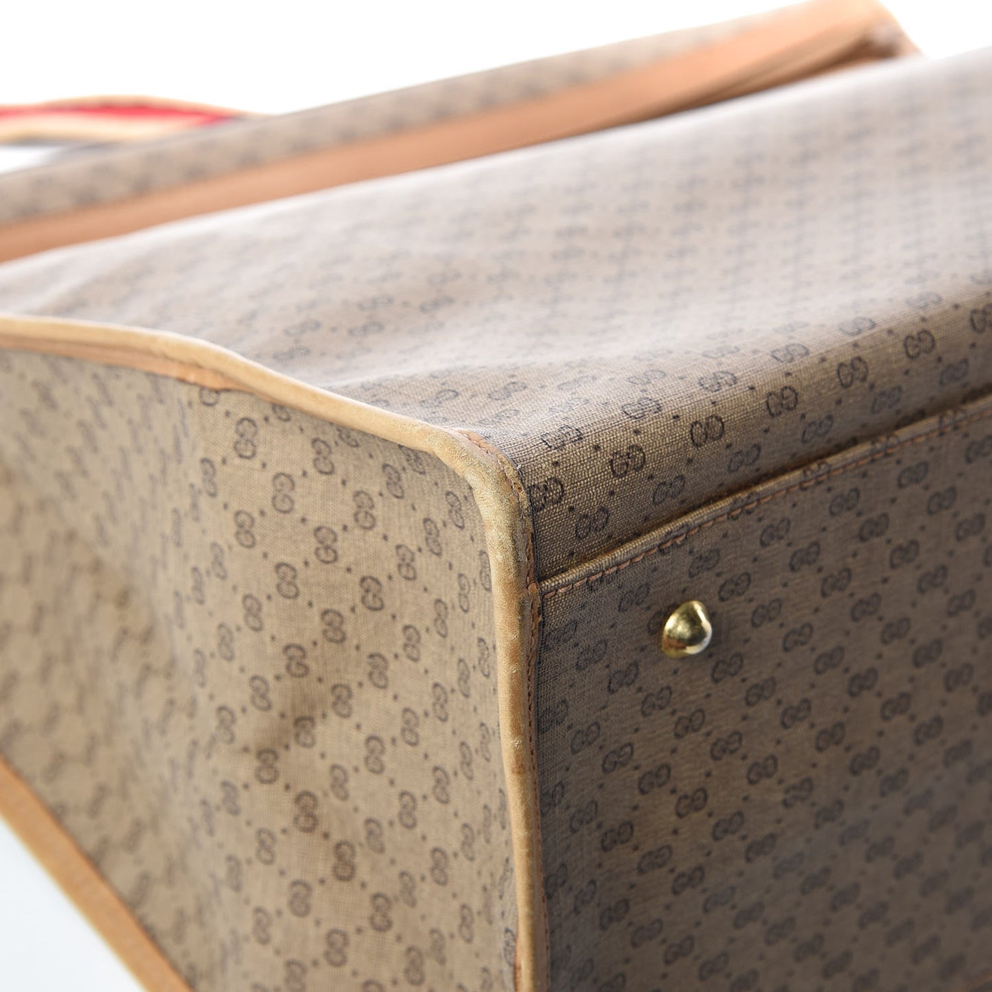 Coated Canvas Monogram Travel Bag