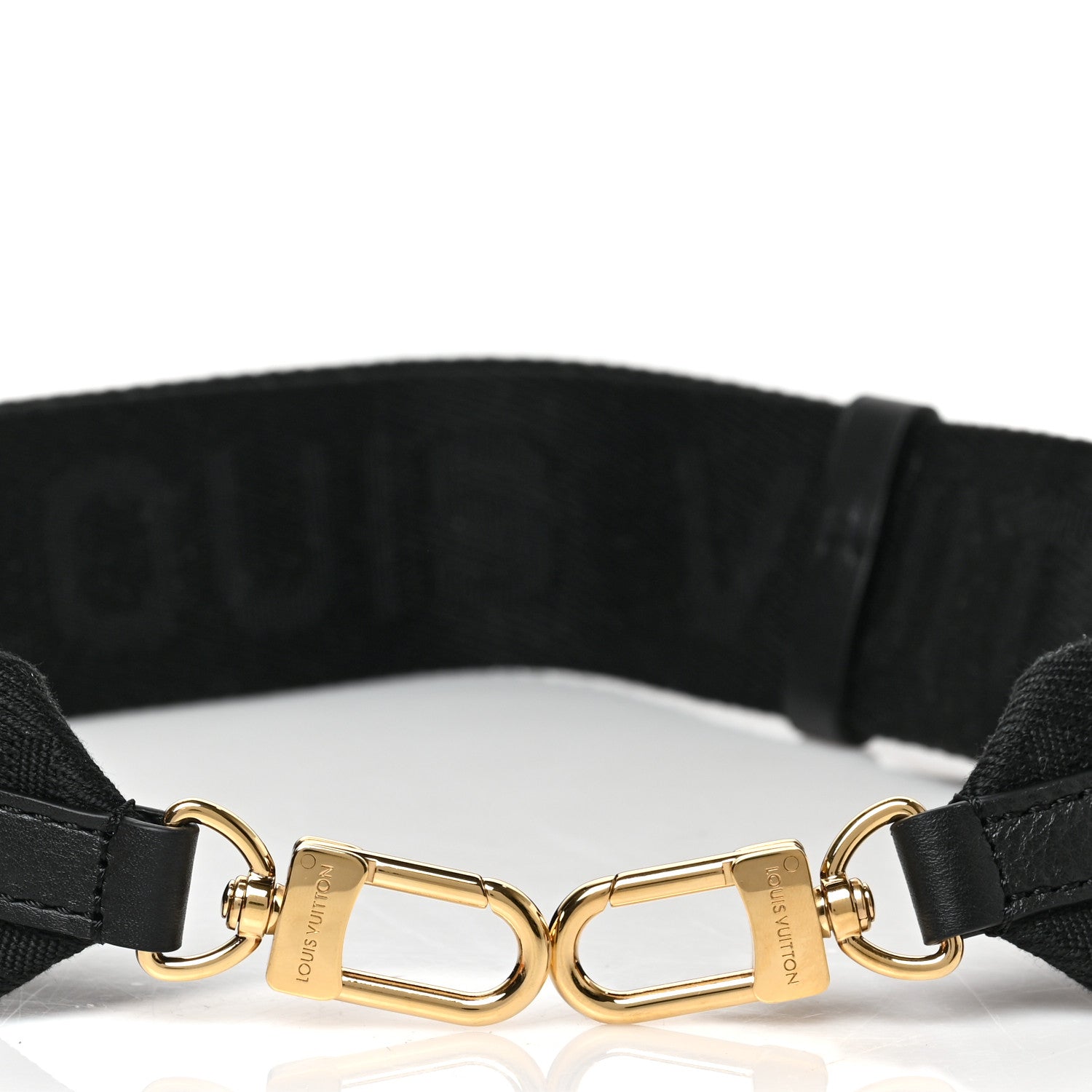 Louis Vuitton Nylon Coussin Shoulder Strap Black 3 of 3