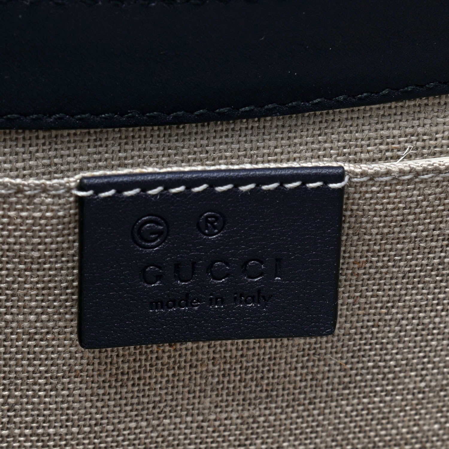 Gucci Soft Microguccissima Medium Emily Chain Shoulder Bag Blue 4 of 4
