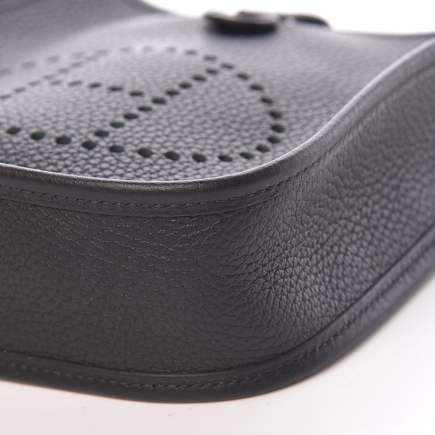 Hermes Taurillon Clemence Evelyne TPM Black 7 of 11
