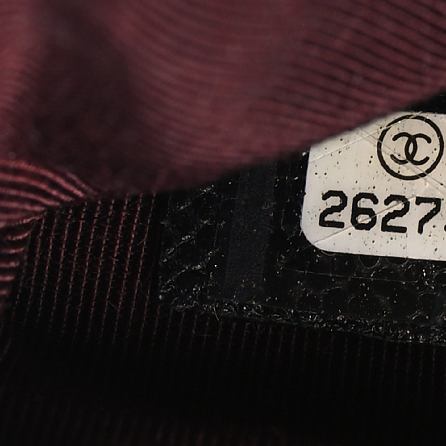 Caviar Quilted Small Cosmetic Case Black