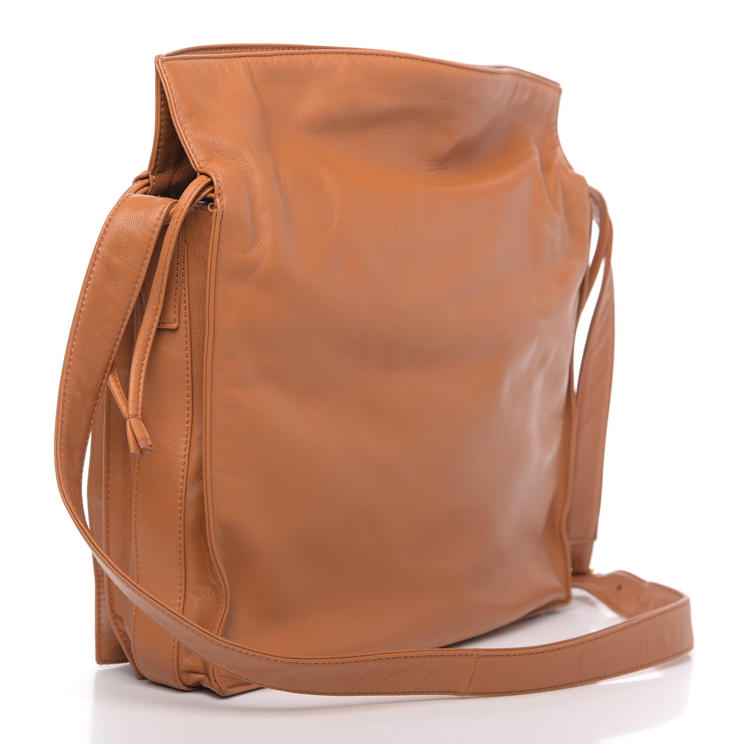 Loewe Nappa Drawstring Shoulder Bag Brown 3 of 11
