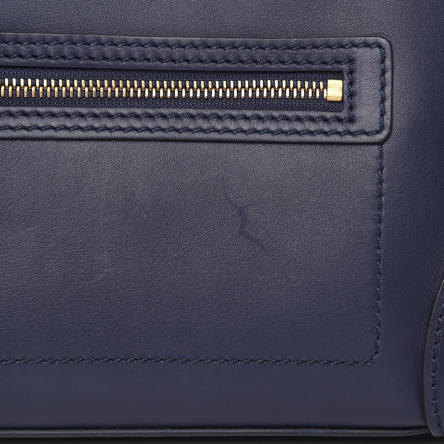 Celine Smooth Calfskin Micro Luggage Navy Blue 17 of 17