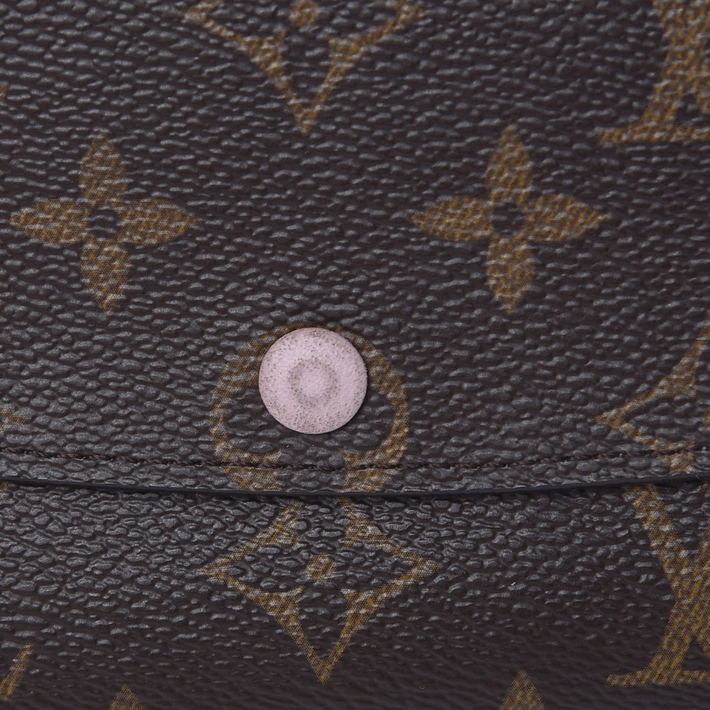 Monogram Emilie Wallet Rose Ballerine