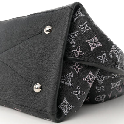 Louis Vuitton Mahina Carmel Hobo PM Black 9 of 9