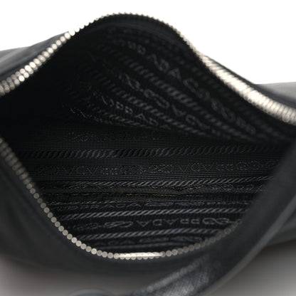 Prada Tessuto Nylon Saffiano Mini Re-Edition 2005 Bag Black 5 of 9
