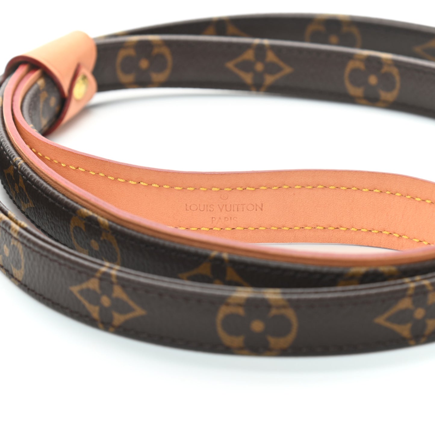 Monogram Baxter Dog Leash MM