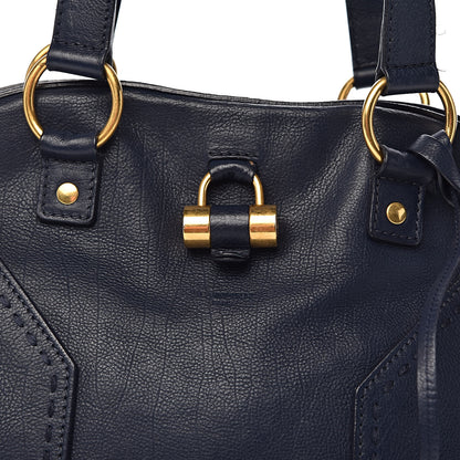 Saint Laurent Calfskin Large Muse Navy Blue 14 of 14