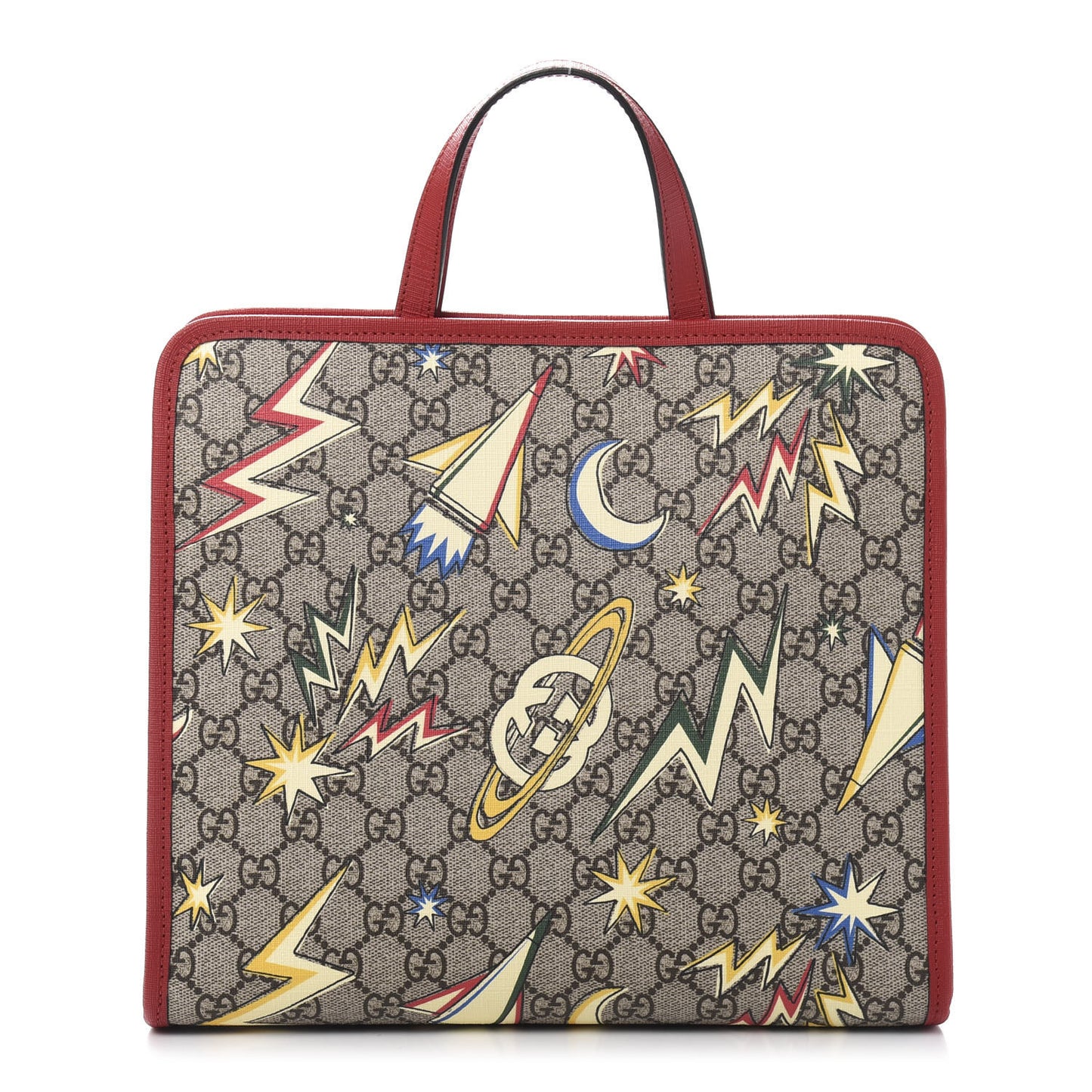 GG Supreme Monogram Space Childrens Tote