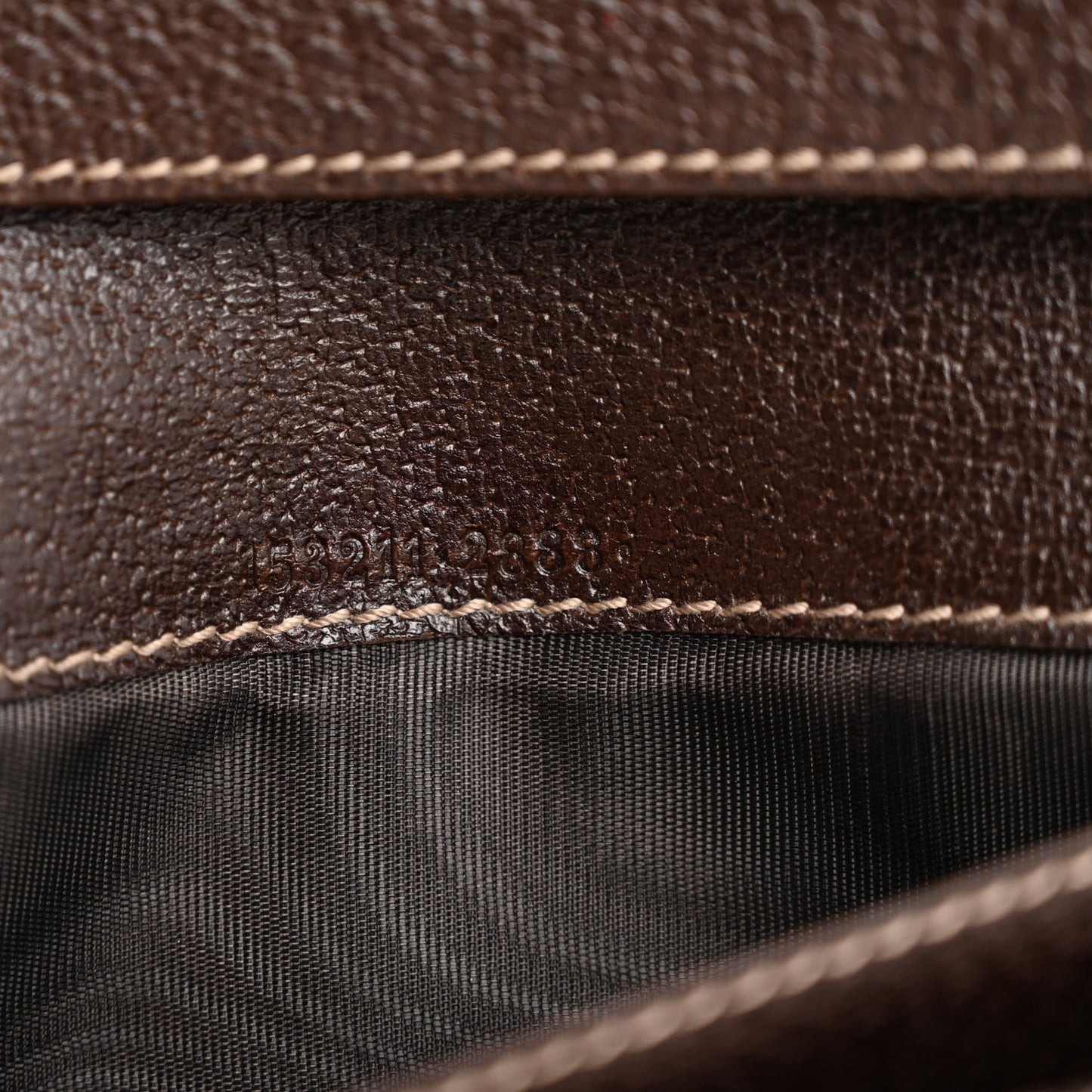 Crystal Monogram Continental Charmy Wallet Brown