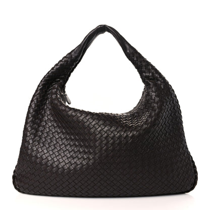 Bottega Veneta Nappa Intrecciato Large Veneta Hobo Ebano 1 of 10