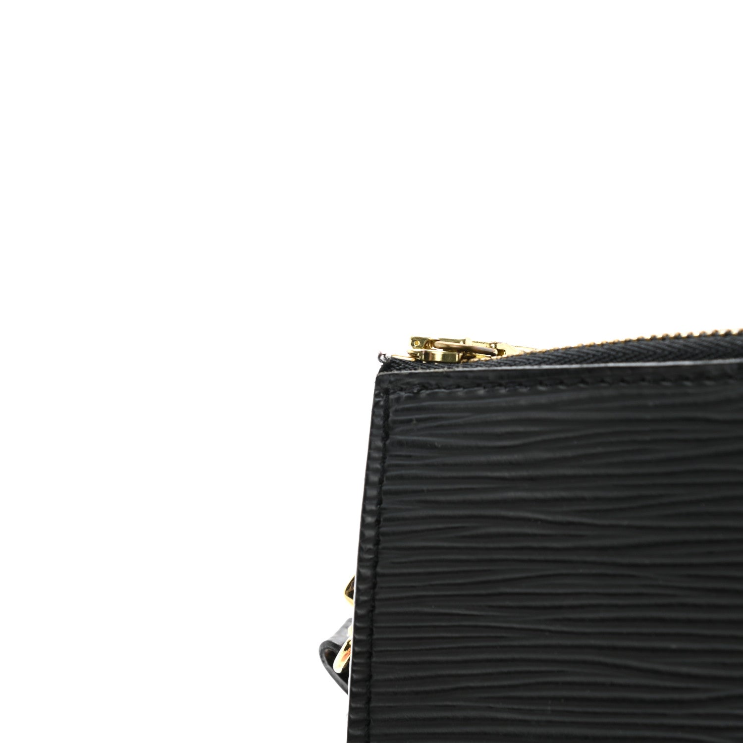 Louis Vuitton Epi Pochette Accessories 24 Black 12 of 13