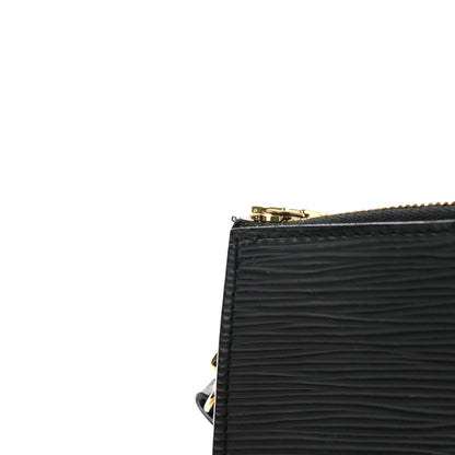 Louis Vuitton Epi Pochette Accessories 24 Black 12 of 13