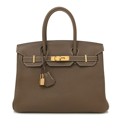 Hermes Togo Birkin 30 Etoupe 1 of 13