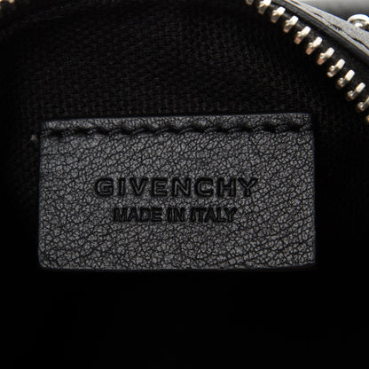 Givenchy Calfskin Studded Pandora Wristlet Black 6 of 7