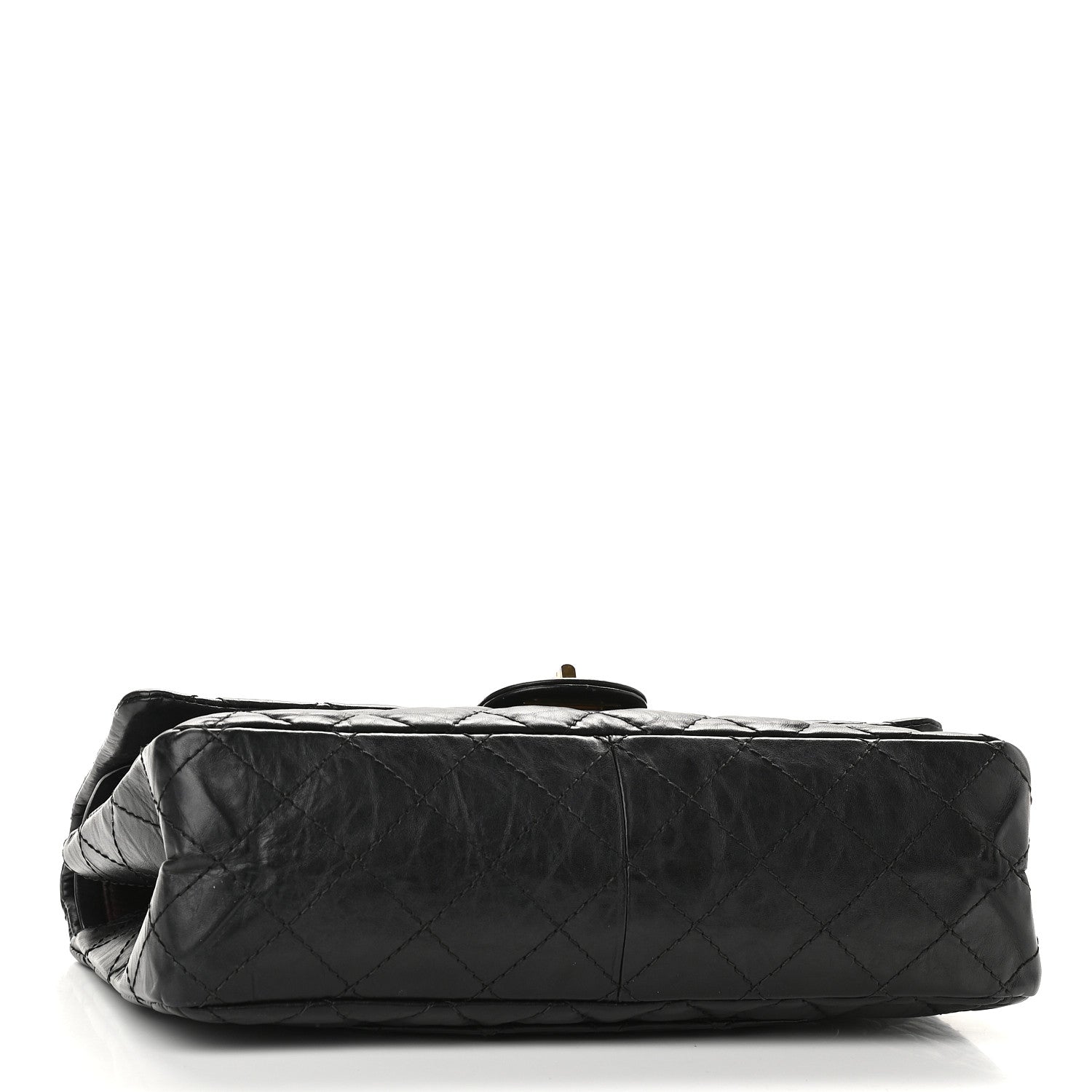 Chanel Aged Calfskin Quilted 2.55 Reissue 226 Flap Black 4 of 11
