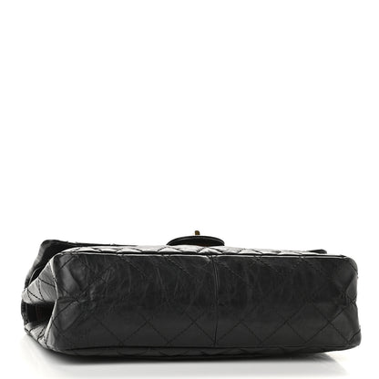 Chanel Aged Calfskin Quilted 2.55 Reissue 226 Flap Black 4 of 11